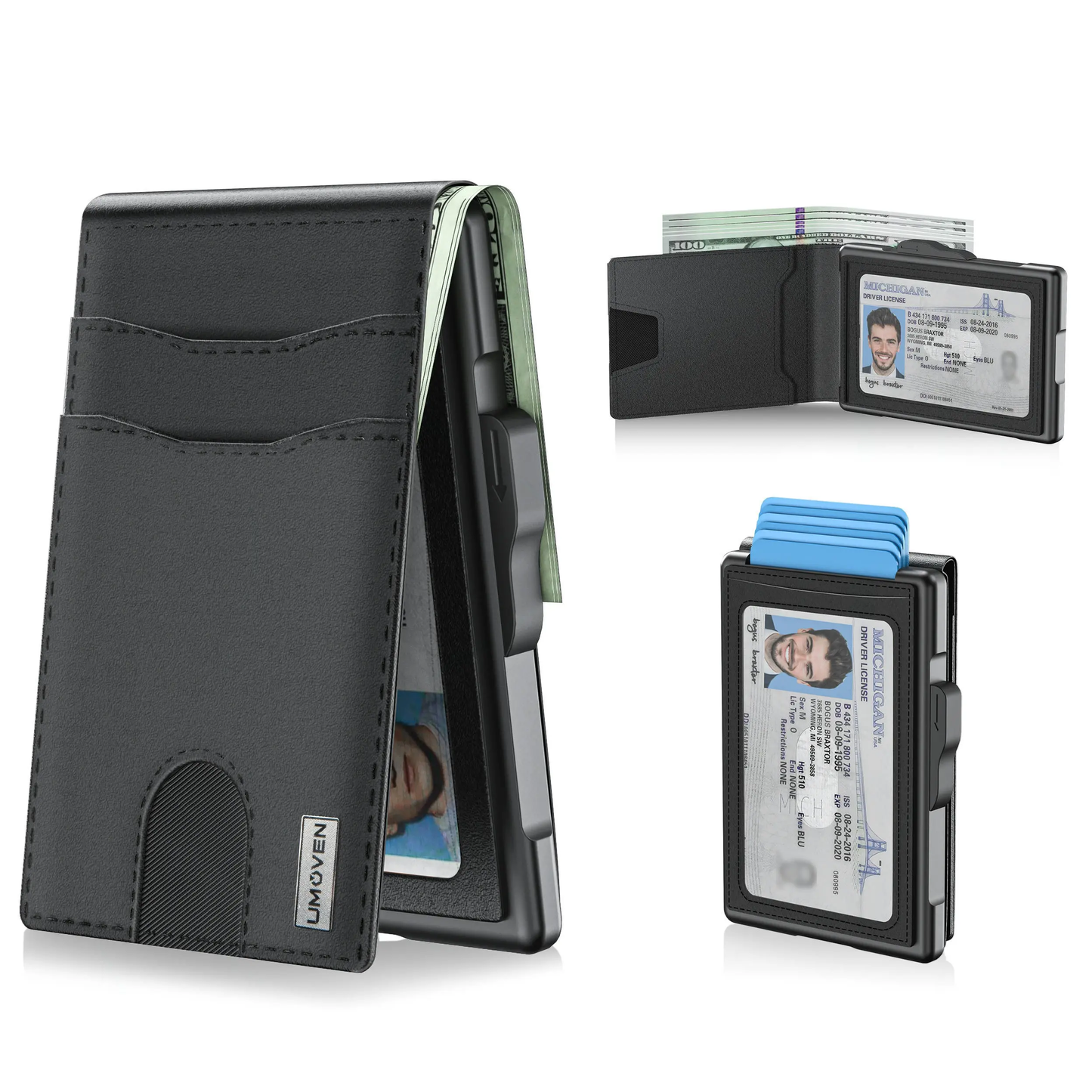 Premium Slim Leather Wallet for Men | RFID Blocking & Everyday Carry Ready