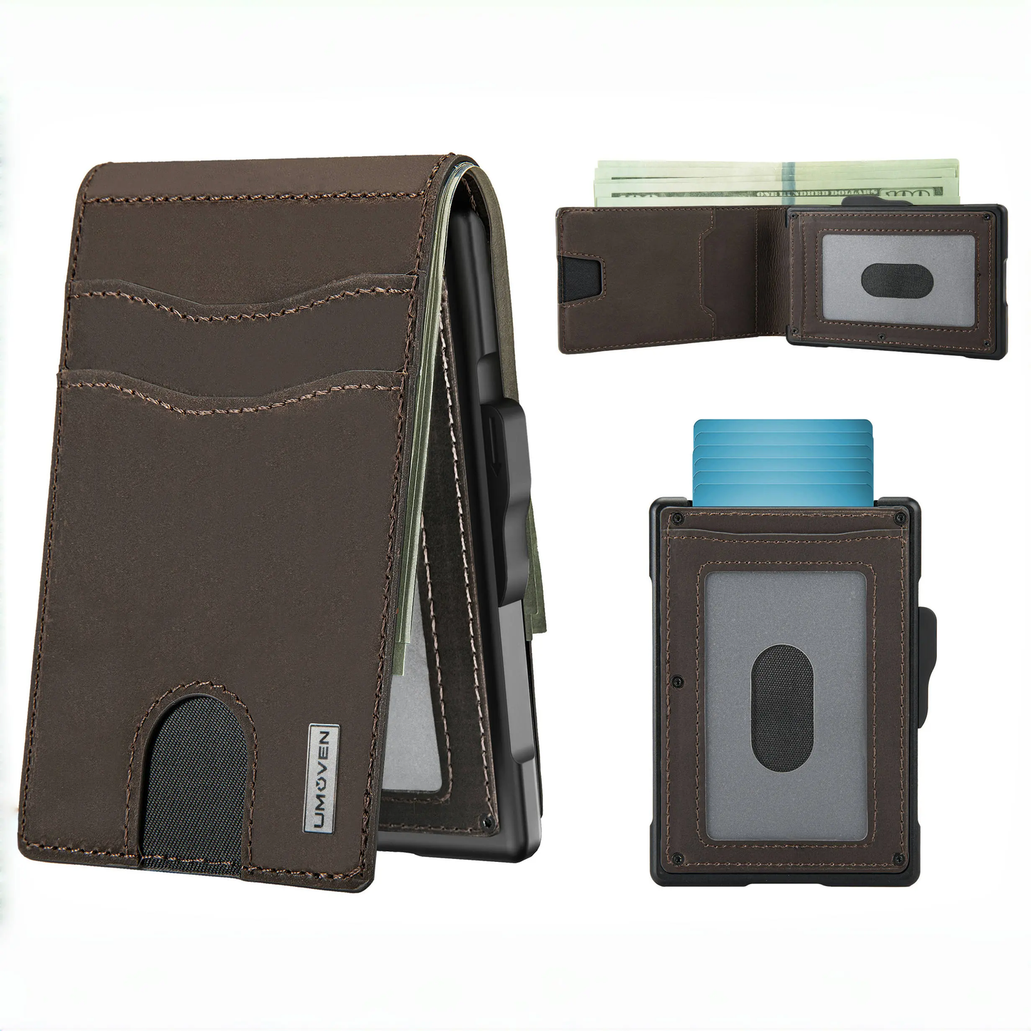 Premium Slim Leather Wallet for Men | RFID Blocking & Everyday Carry Ready