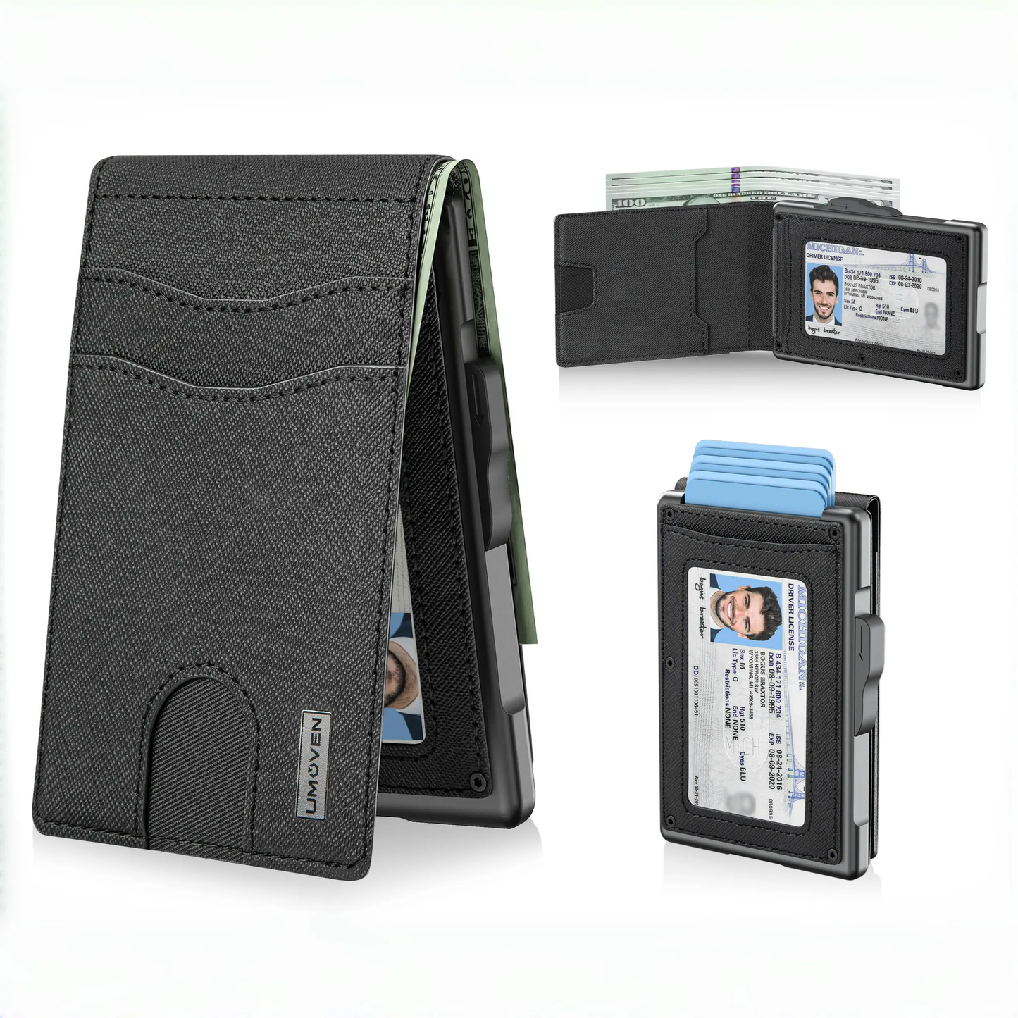 Premium Slim Leather Wallet for Men | RFID Blocking & Everyday Carry Ready
