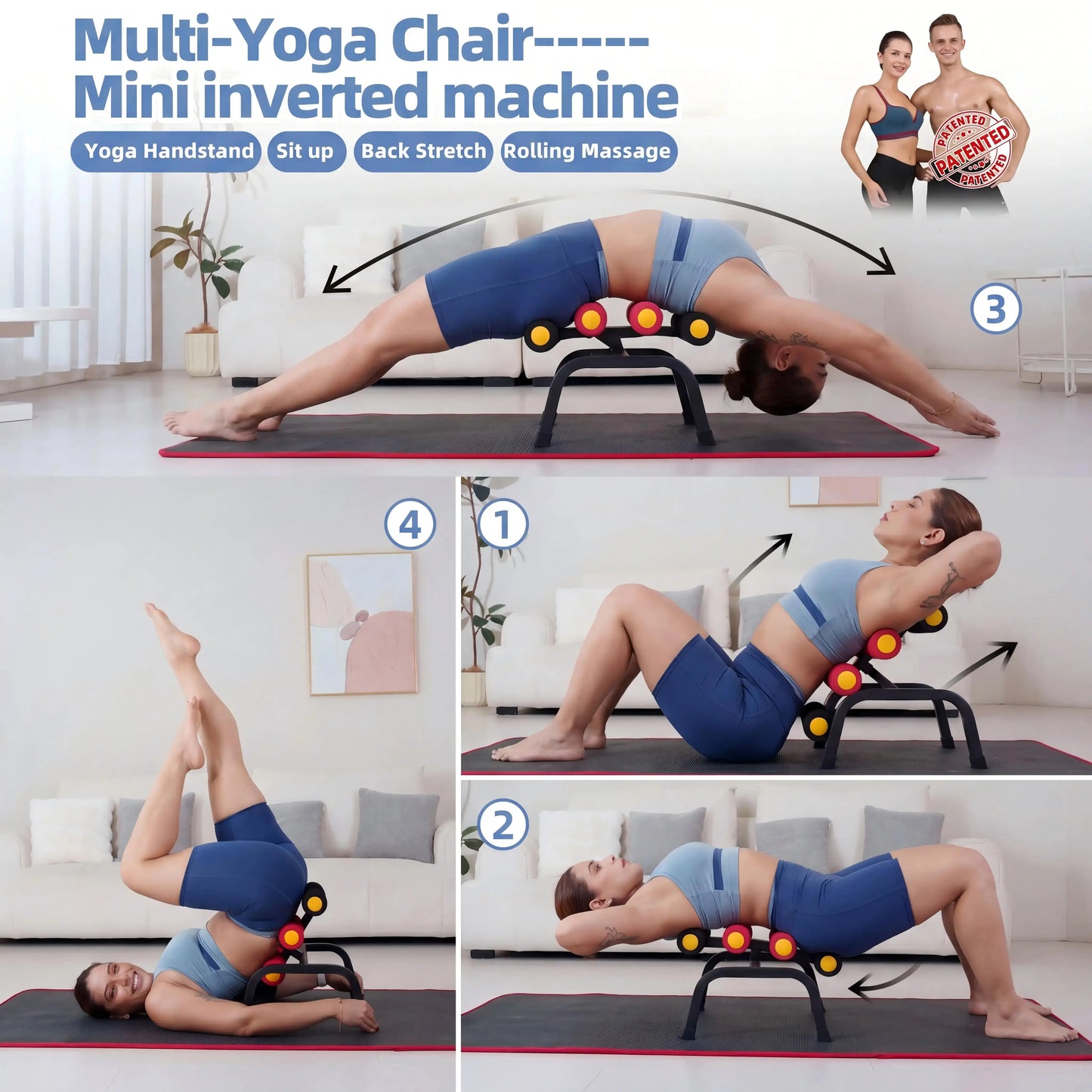 Magic BB Mini Inversion Table for Core & Back Strength