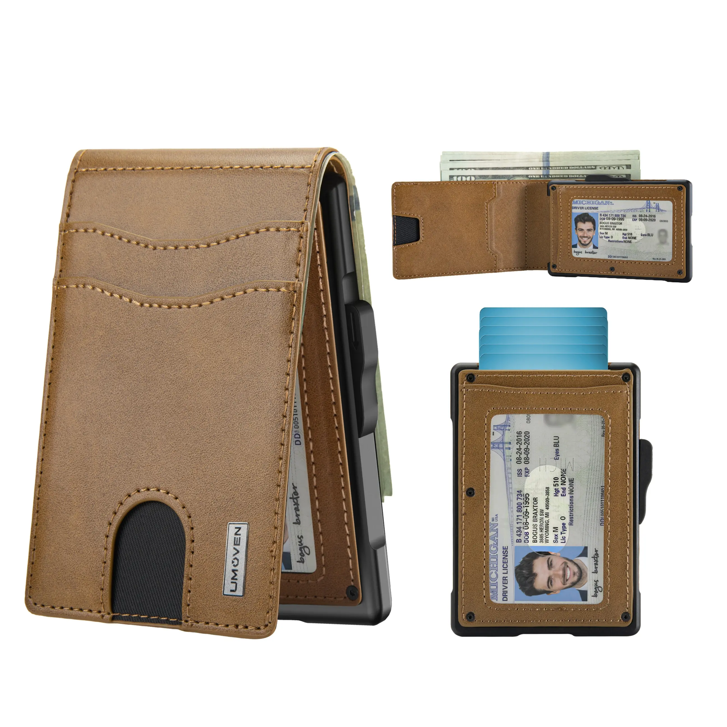 Premium Slim Leather Wallet for Men | RFID Blocking & Everyday Carry Ready