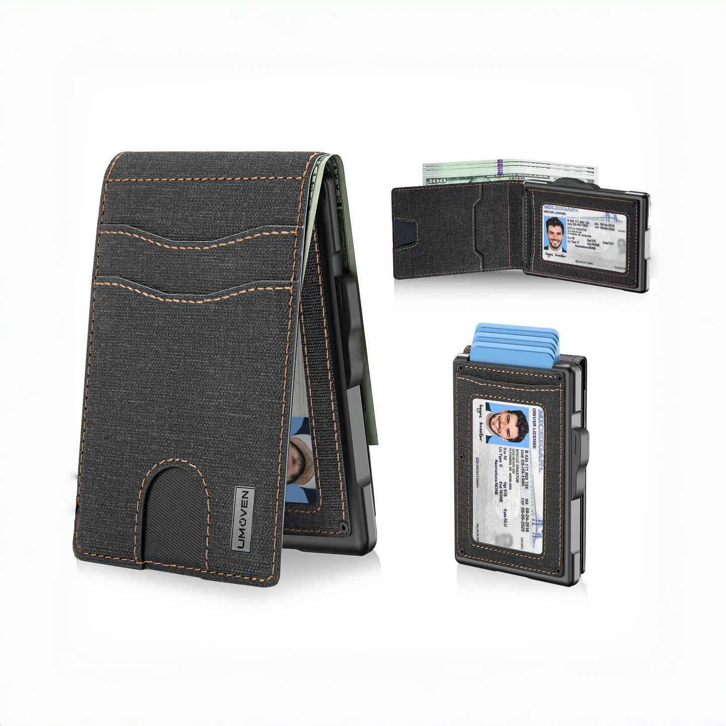Premium Slim Leather Wallet for Men | RFID Blocking & Everyday Carry Ready